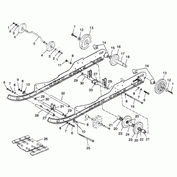 SUSPENSION CLASSIC TOURING 0973365 and EUROPEAN CLASSIC TOURING E973365 (4938493849B011)