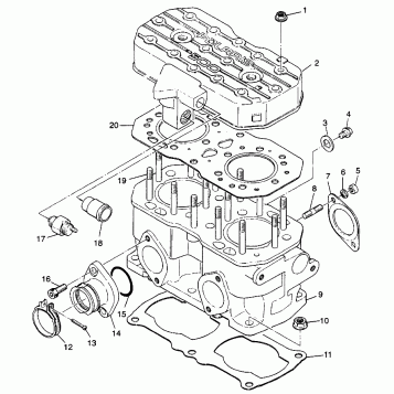 CYLINDER CLASSIC TOURING  0973365 and EUROPEAN CLASSIC TOURING  E973365 (4938493849C009)