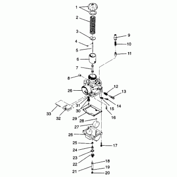 CARBURETOR CLASSIC TOURING  0973365 and EUROPEAN CLASSIC TOURING  E973365 (4938493849C012)