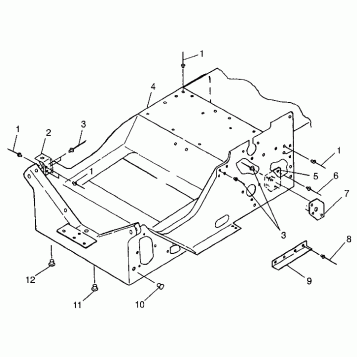BULKHEAD RXL 0976768 (4938523852A005)