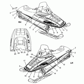 DECALS RXL 0976768 (4938523852A010)