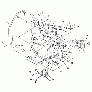 STEERING  RXL 0976768 (4938523852B005)