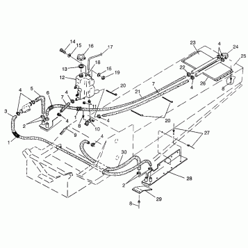 COOLING SYSTEM RXL 0976768 (4938523852B007)