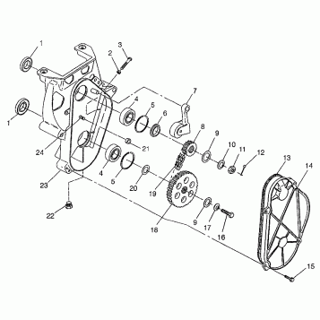 CHAINCASE RXL 0976768 (4938523852B008)