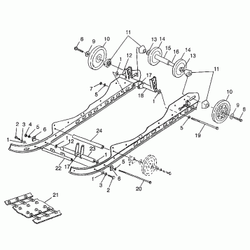 SUSPENSION RXL 0976768 (4938523852B011)