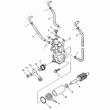 OIL PUMP RXL 0976768 (4938523852C012)