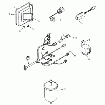 EFI PARTS RXL 0976768 (4938523852D002)