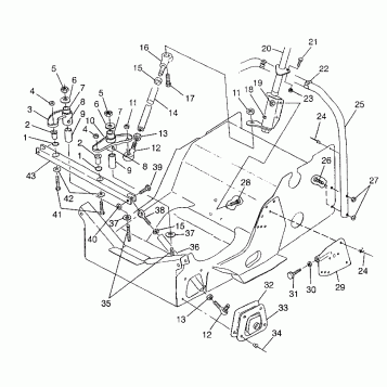 STEERING 700 RMK 0970966, 700 SKS 0970566 and EUROPEAN 700 SKS E970566 (4938573857B005)