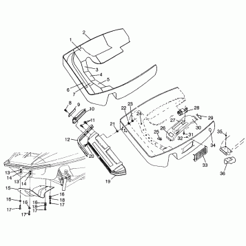 NOSEPAN XCF 0971643 (4938613861A008)