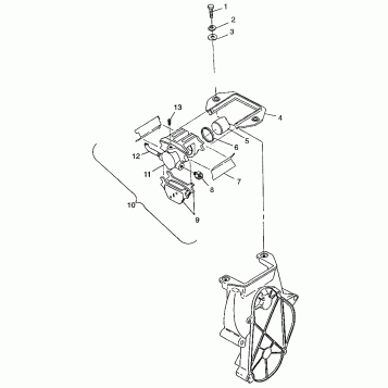 BRAKE  XCF 0971643 (4938613861B005)