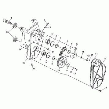 CHAINCASE XCF 0971643 (4938613861B006)