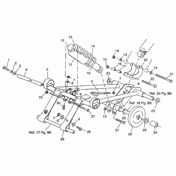 FRONT TORQUE ARM XCF 0971643 (4938613861B010)