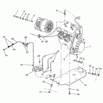 ENGINE MOUNTING XCF 0971643 (4938613861C001)