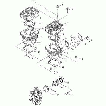 CYLINDER XCF 0971643 (4938613861C005)