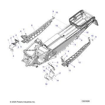 CHASSIS, FOOTRESTS, and RUNNINGBOARDS - S26TFN6RSP/RSL (C603066)