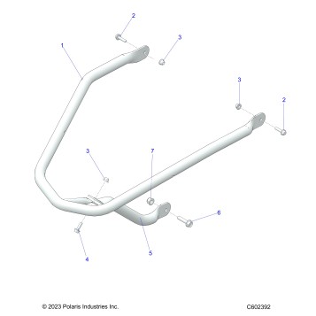 BODY, BUMPER, FRONT - S25CED5TSL/TSU (C602392)