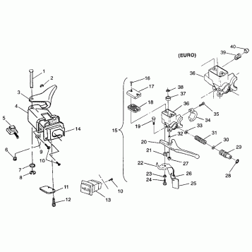 CONTROLS ULTRA SPX 0975678, ULTRA SPX SE H975678 and EUROPEAN ULTRA SPX SE (4939533953B002)