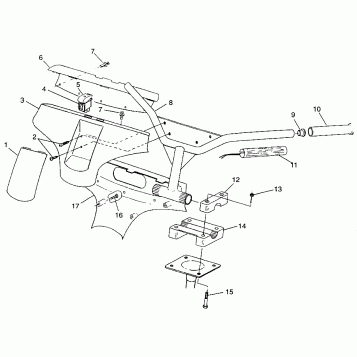 STEERING - HANDLEBAR ULTRA SPX 0975678, ULTRA SPX SE H975678 and EUROPEAN U (4939533953B005)