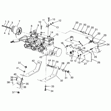 ENGINE MOUNTING - H975678 (4939533953C003)
