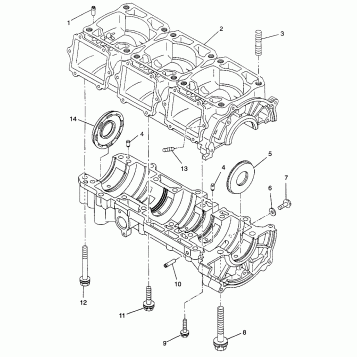 CRANKCASE - H975678 (4939533953C010)