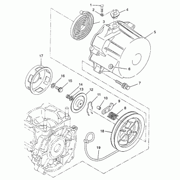RECOIL STARTER ULTRA SPX 0975678, ULTRA SPX SE H975678 and EUROPEAN ULTRA S (4939533953D005)