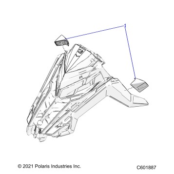 BODY, MIRRORS - S23TDH6RS (C601887)