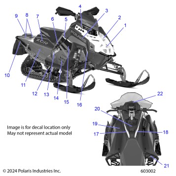 BODY, DECAL, BLACK SIDE PANEL - S26TKL6RS (603002)