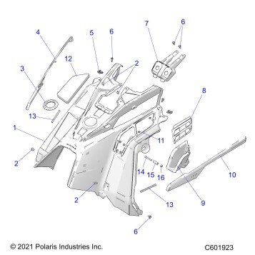 BODY, CONSOLE - S22TDL6KSA (C601828)
