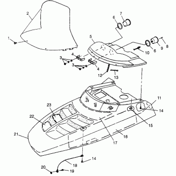 HOOD XLT LTD SP 0973776 (4940074007A009)