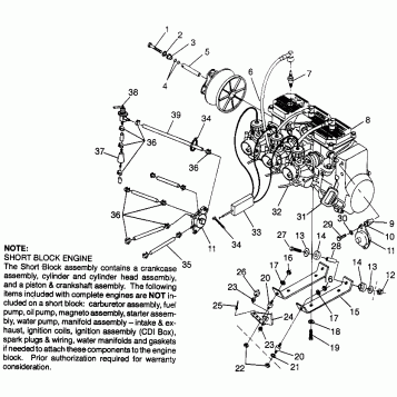 ENGINE MOUNTING XLT LTD SP 0973776 (4940074007C001)