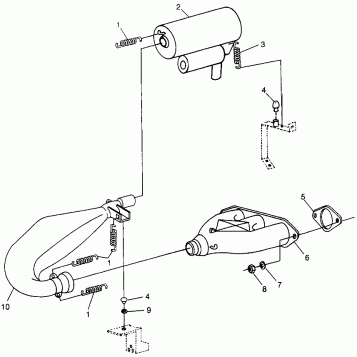EXHAUST SYSTEM XLT LTD SP 0973776 (4940074007C002)