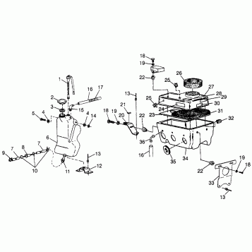 OIL TANK/AIR BOX XLT LTD SP 0973776 (4940074007C003)