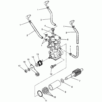 OIL PUMP XLT LTD SP 0973776 (4940074007C010)