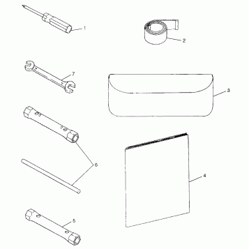 TOOL KIT - 0971766 (4941814181B014)