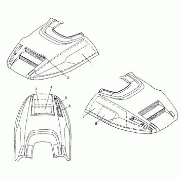 HOOD - FOAM/FOIL - 0983431 (4941864186a012)