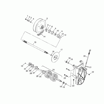 DRIVE TRAIN - 0983433 (4941864186B006)