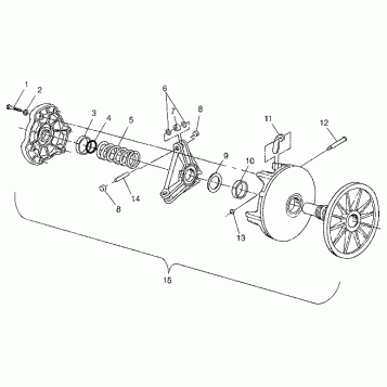 DRIVE CLUTCH - E983133 (4941934193b011)