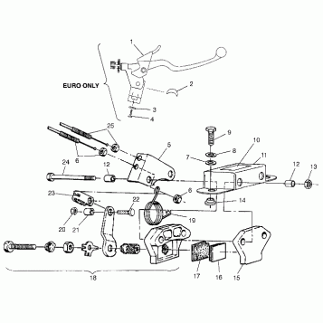 BRAKE LITE TOURING 0983133 and EUROPEAN LITE TOURNG E983133 (4941934193C002)