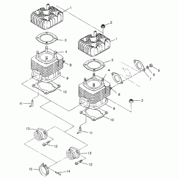 CYLINDER LITE TOURING 0983133 and EUROPEAN LITE TOURNG E983133 (4941934193C004)