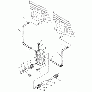 OIL PUMP LITE TOURING 0983133 and EUROPEAN LITE TOURNG E983133 (4941934193C007)