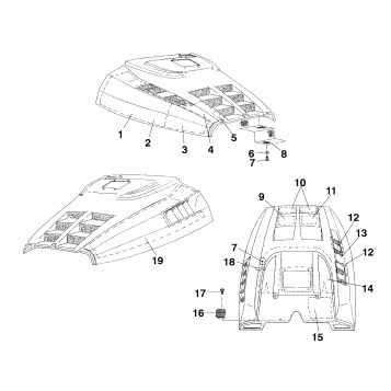 HOOD - FOAM/FOIL - 0971758 (4941984198a012)