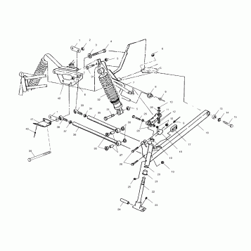 FRONT SUSPENSION - 0971758 (4941984198b001)