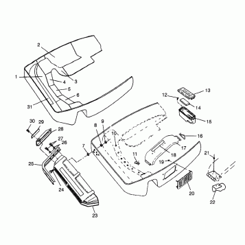 NOSEPAN SPORT 0980443 and SPORT TOURING 0980243 (4942054205A010)