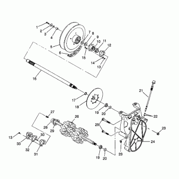 DRIVE TRAIN - 0980443 (4942054205b008)