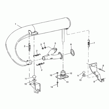 EXHAUST SYSTEM SPORT 0980443 and SPORT TOURING 0980243 (4942054205C004)