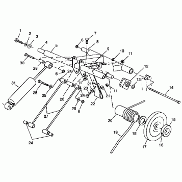 REAR TORQUE ARM - 0985776 (4942164216b013)