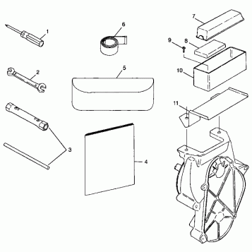 TOOL KIT XLT SP O985776 (4942164216D002)