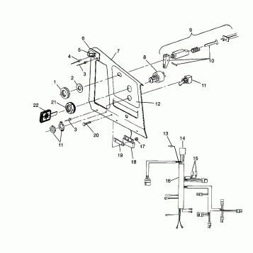 CONSOLE Trail RMK 0980961 (4942214221A013)