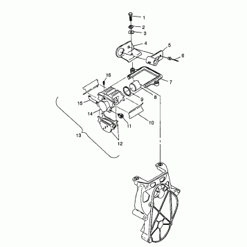 BRAKE - 0980961 (4942214221b005)