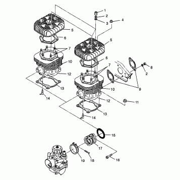 CYLINDER  Trail RMK 0980961 (4942214221C005)
